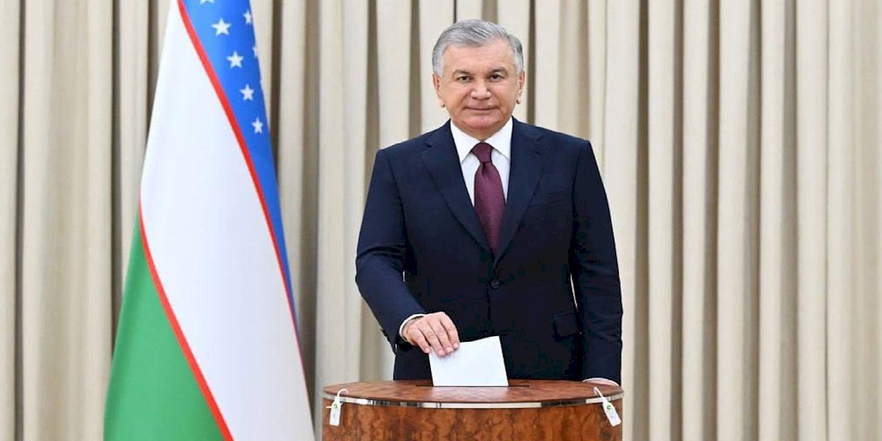 Özbekistan'da cumhurbaşkanı yüzde 87,05 oyla yeniden seçildi