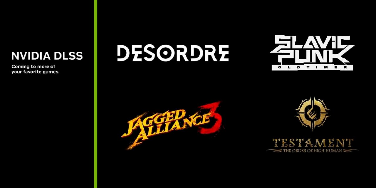 DESORDRE: A Puzzle Game Adventure, SlavicPunk: Oldtimer ve Jagged Alliance 3 DLSS Desteği Alıyor