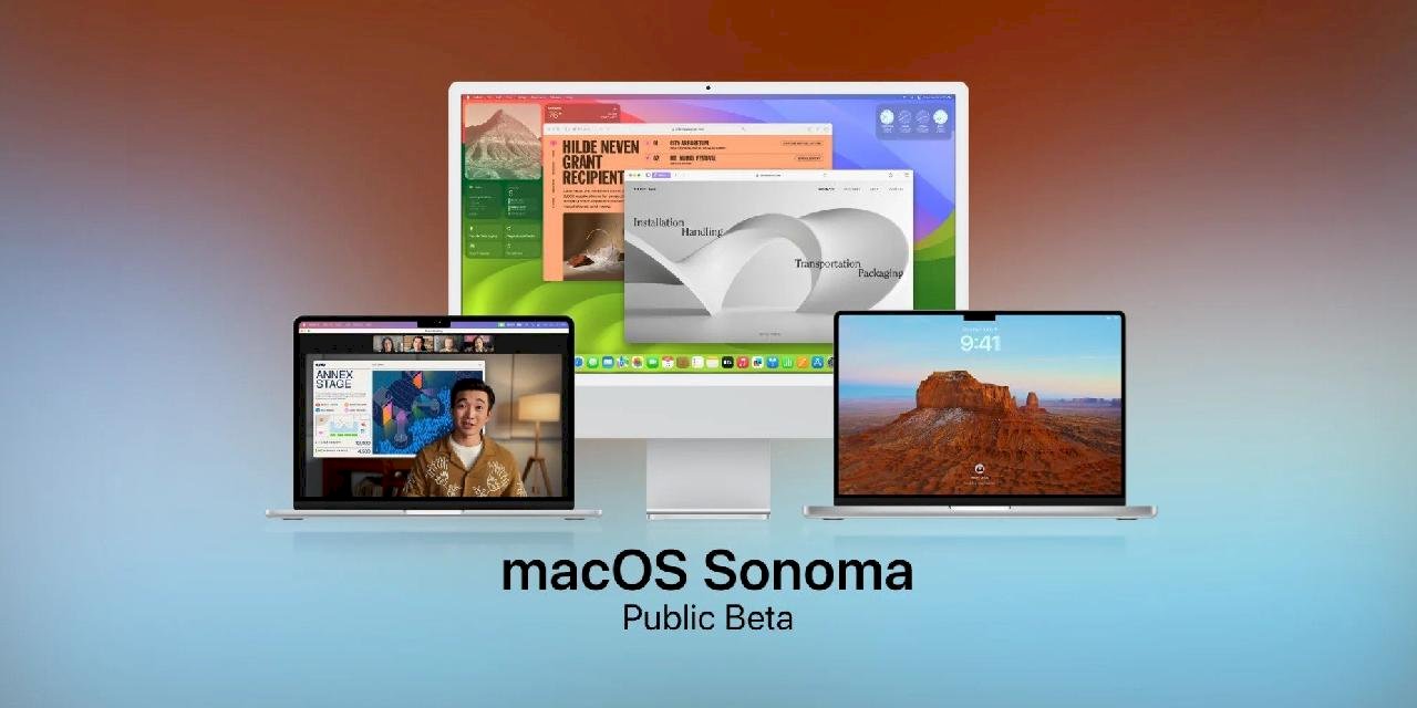 macOS Sonoma Public Beta Yayınlandı