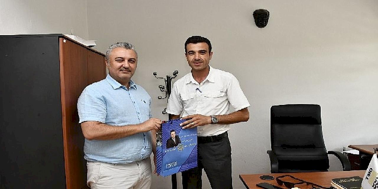Malkara Belediye Başkanı Ulaş Yurdakul'dan Toprak Mahsulleri Ofisi Malkara Ajans Amiri Metin Yalçınkaya'ya ziyaret