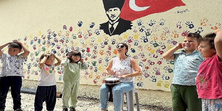 Nilüfer'in çocukları yaz atölyeleriyle şen şakrak