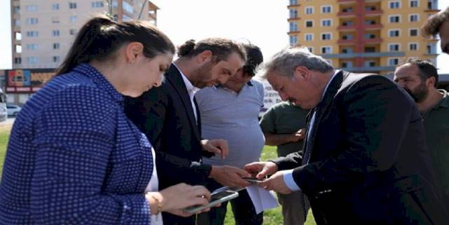 Kayseri Melikgazi'de yollar yenileniyor