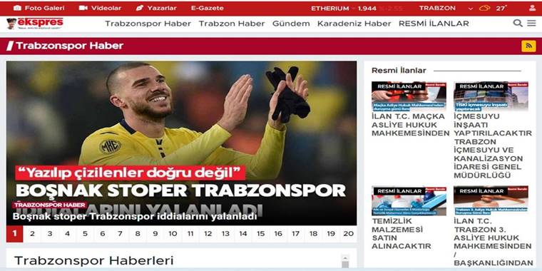 Güncel Trabzon Haberlerini Takip Edin