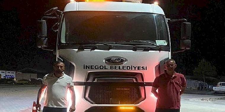 İnegöl Belediyesi Orman Yangınlarına Müdahale İçin Ekip Gönderdi
