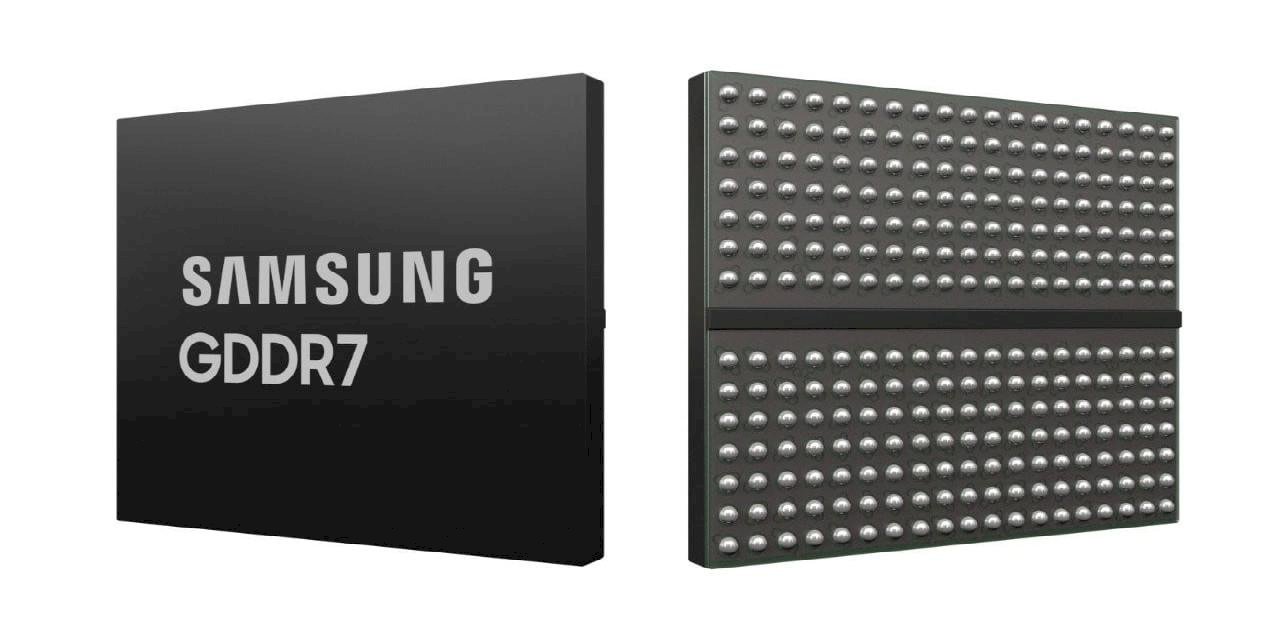 Samsung, 32 Gbps GDDR7 Belleğini Tanıttı