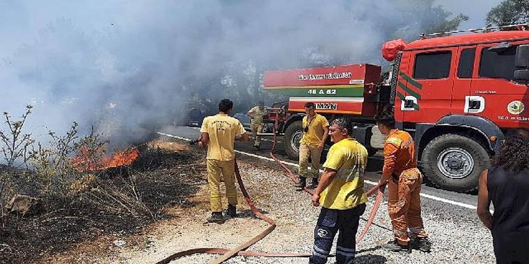 Belediye personelleri büyük bir felaketin önüne geçti 