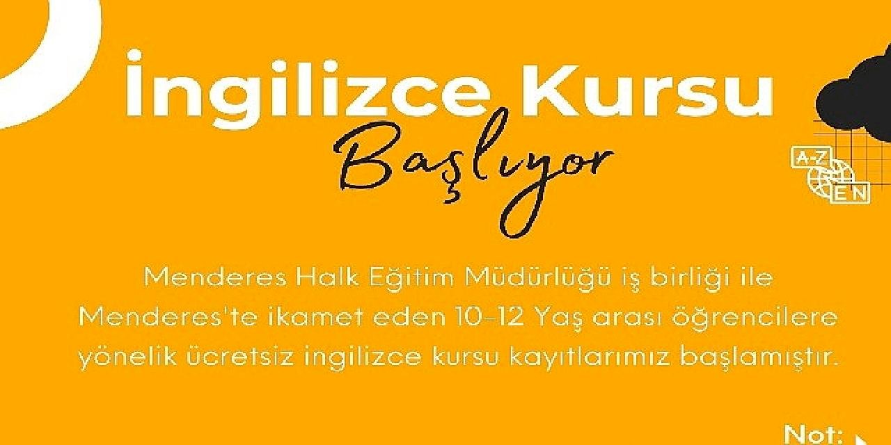 Menderes'te ''Do You Speak English'' Zamanı