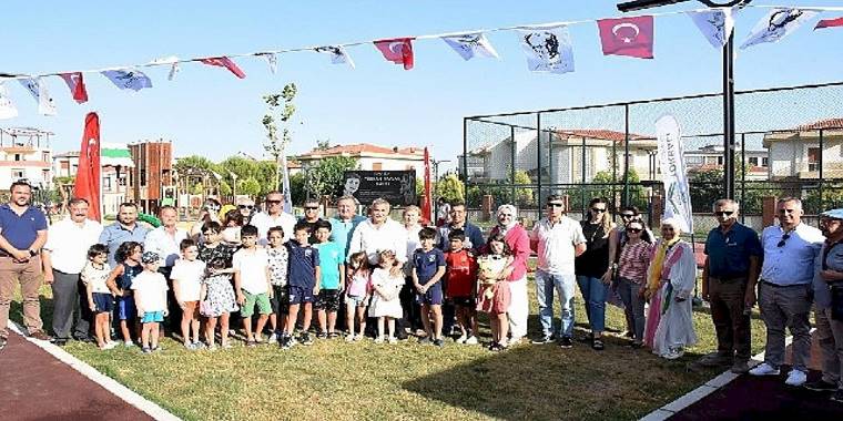 Torbalı Belediyesi Türkan Saylan Parkı açıldı