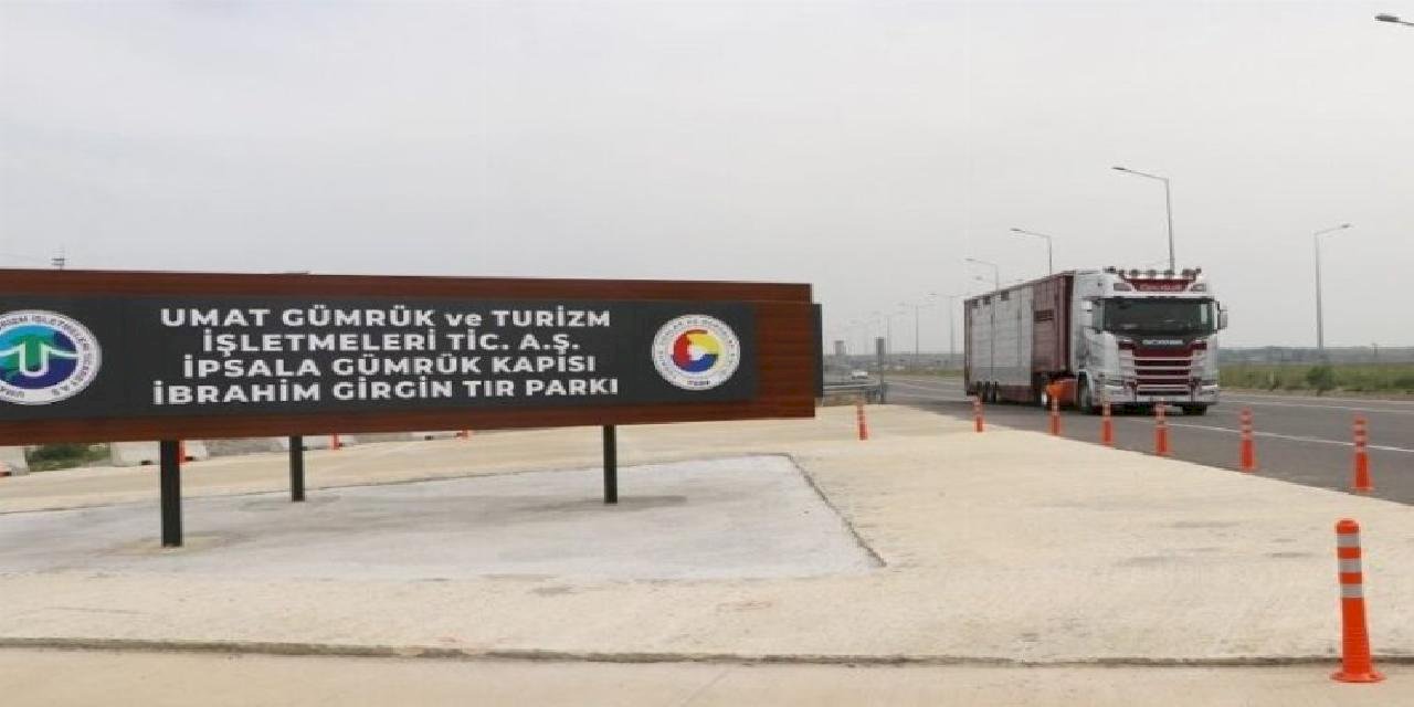 İbrahim Girgin Tır Parkı törenle açılıyor