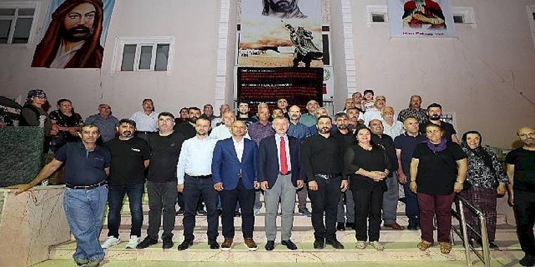 Başkan Büyükakın, Körfez Cemevi'nde Muharrem ayı orucuna katıldı