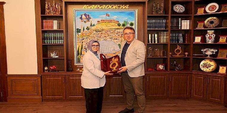 AK Parti Kayseri Milletvekili Böhürler'den Başkan Savran'a ziyaret