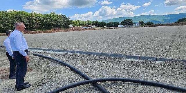 Hasaneyn Yasakdüzü Spor Tesisi'nde çalışmalar sürüyor