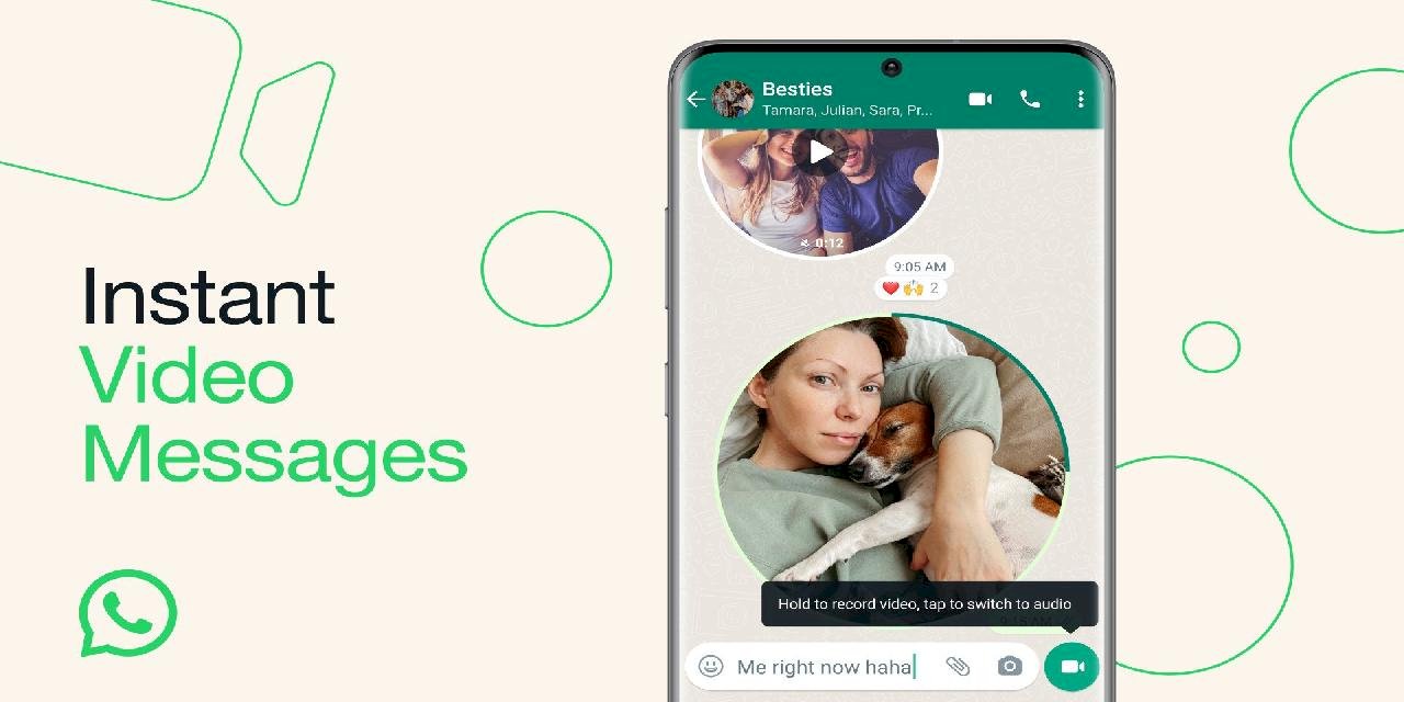 WhatsApp, Anlık Video Mesaj Özelliğini Kullanıma Açtı