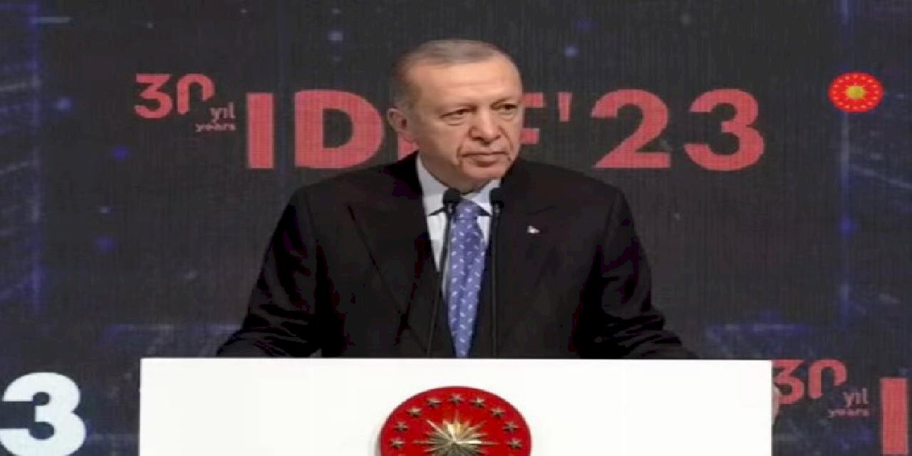 Cumhurbaşkanı Erdoğan: İDEF yine sektöre damgasını vurdu