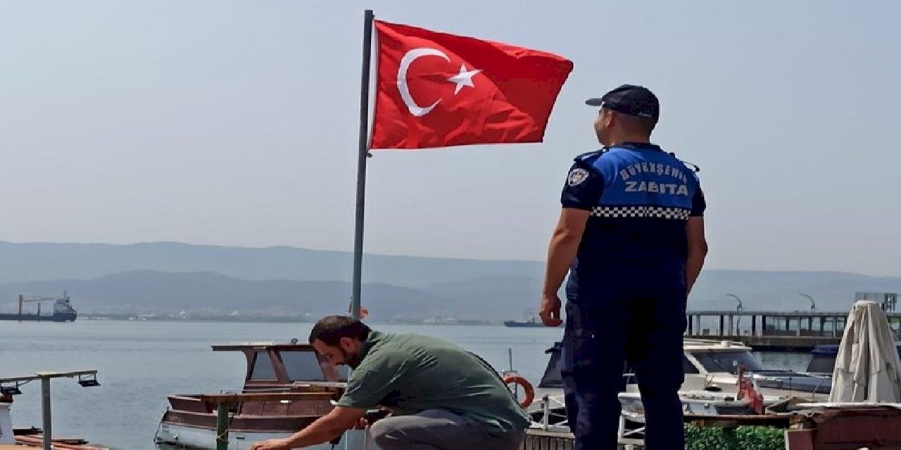 Kocaeli zabıtasından anlamlı hareket