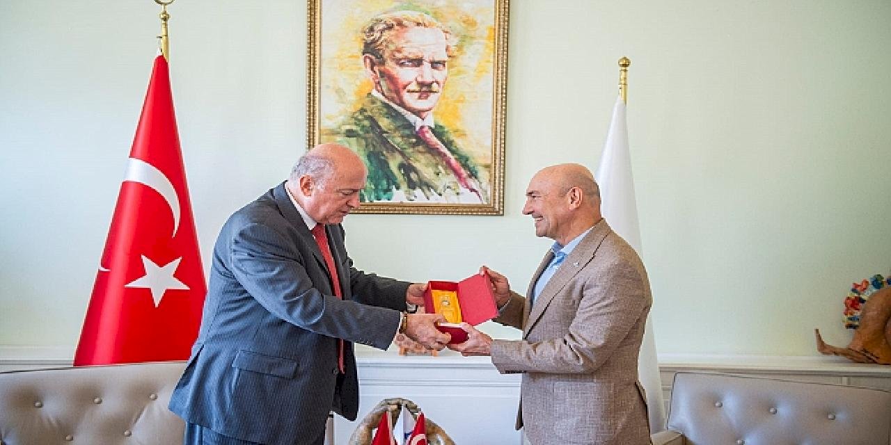 Arnavutluk Büyükelçisi Kastriot Robo Soyer'i ziyaret etti