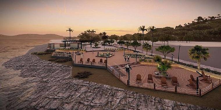 Çiftlikköy'e yeni sahil düzenlemesi ve güneşlenme terasları geliyor