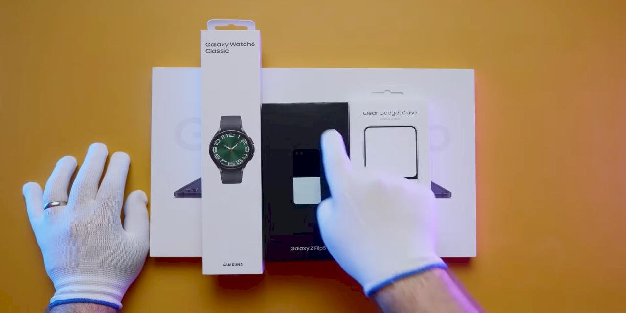 Samsung Galaxy Tab S9 Ultra, Watch 6 Classic ve Flip 5 Kutu Açılışı