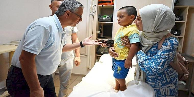 Kemer'de sünnet ettirilen çocuk sayısı 73'e yükseldi