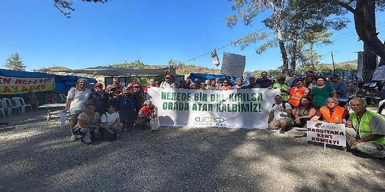 Akbelen Direnişine Efes Selçuk'tan destek