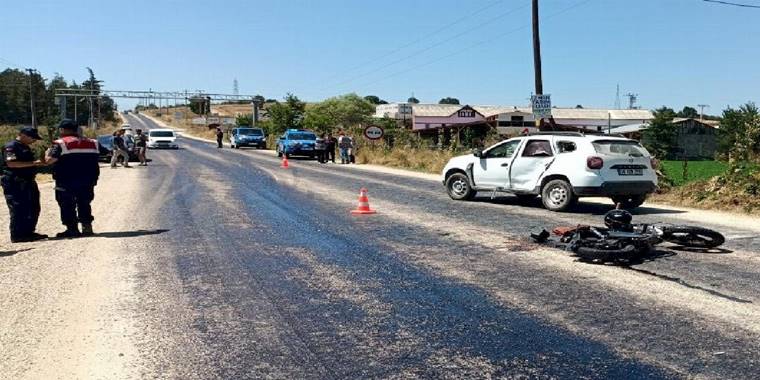 Bilecik’te trafik kazası: 1 yaralı