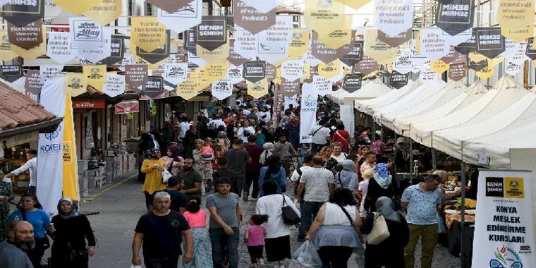 Konya'da 'tarihi bedesten' alışveriş günlerine hazırlanıyor