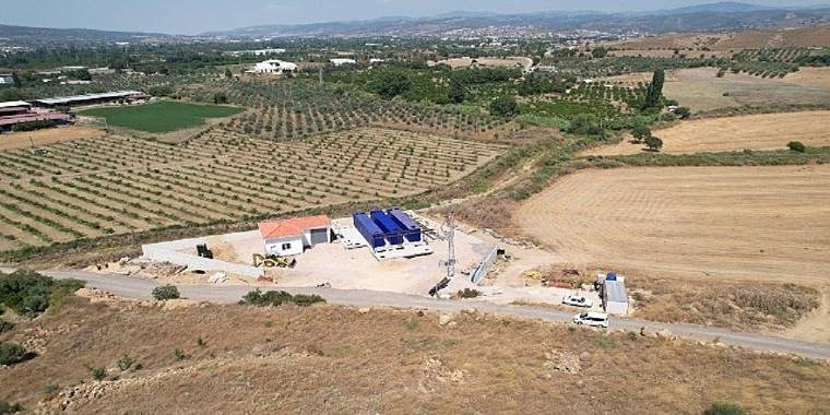 Seferihisar'da arıtma tesisinin çalışmaları sürüyor