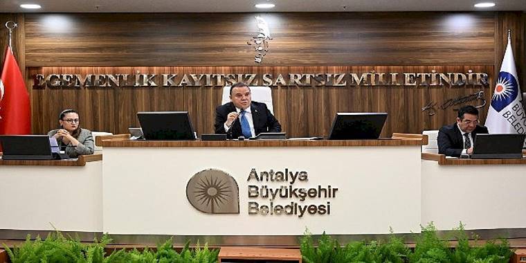 Antalya'ya temiz bir gelecek için ASAT Meclisi'nden krediye onay