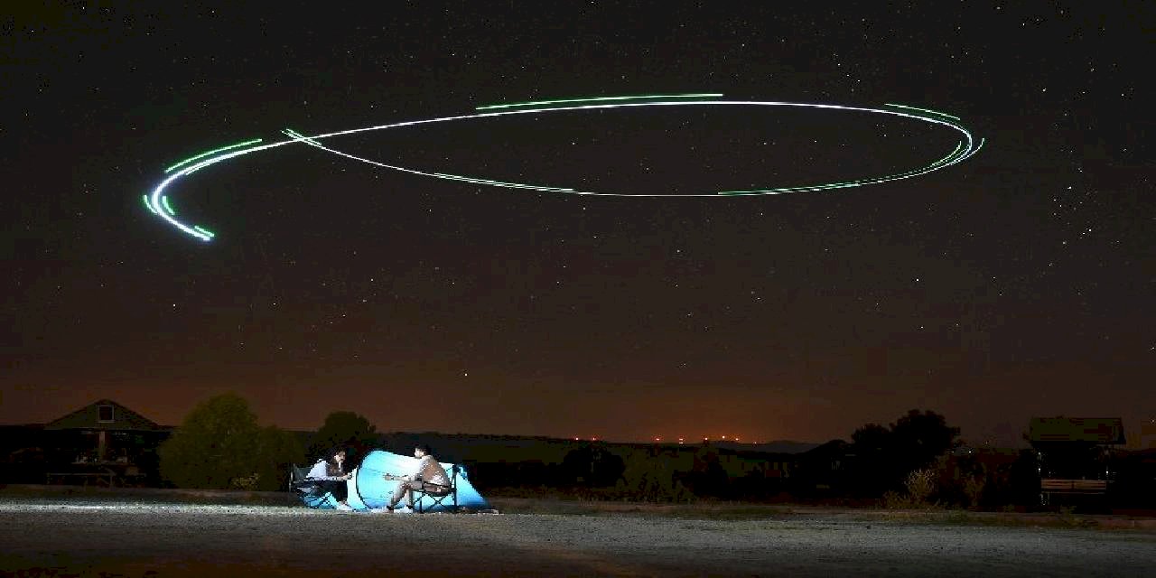 Konya'da meteor yağmuru için pozlama etkinliği