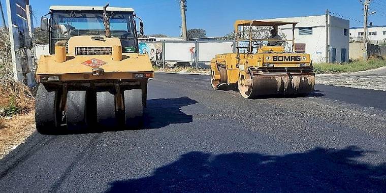 Bodrum Turgutreis'te Sıcak Asfalt Çalışması Tamamlandı