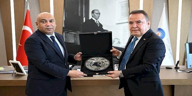 Kuveyt İstanbul Başkonsolosu'ndan Başkan Böcek'e ziyaret