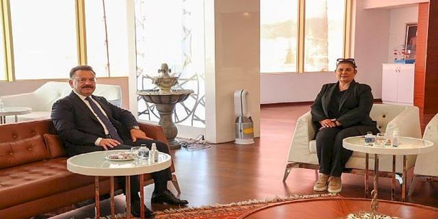 Aydın Valisi Sayın Hüseyin Aksoy'dan Başkan Çerçioğlu'na Ziyaret