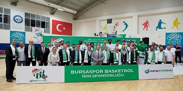 İNFO Yatırım, Basketbol Süper Ligi'nin iddialı takımı Bursaspor'a isim sponsoru oldu!