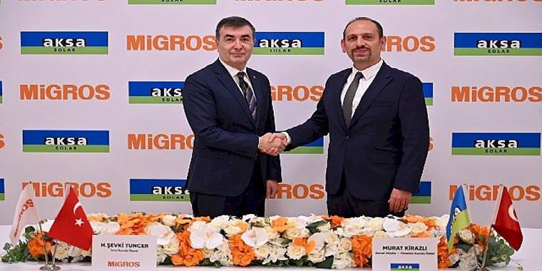 Migros ve Aksa Elektrik'ten Güneş Enerjisi Yatırımı