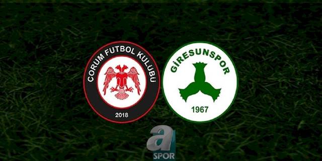 Çorumspor FK - Giresunspor maçı ne zaman? Saat kaçta? Hangi kanalda? | Trendyol 1. Lig