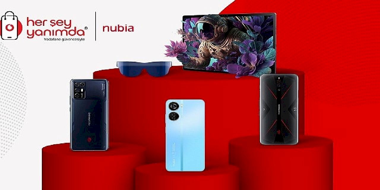 ZTE Nubia Marka Ürünler, Türkiye'de İlk Kez ve Sadece Vodafone Her Şey Yanımda'da