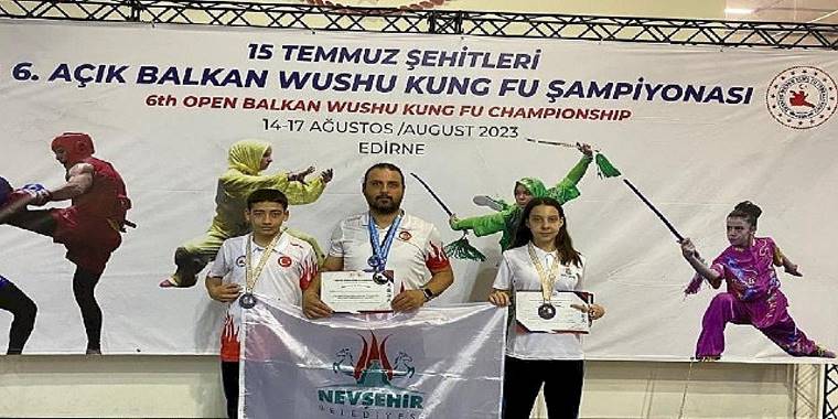Nevşehir Belediyesi Gençlik ve Spor Kulübü sporcuları Avrupa Şampiyonası öncesi Türk Milli Takımına seçildi