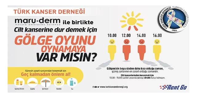 Türk Kanser Derneği’nden cilt kanserine farkındalık etkinliği