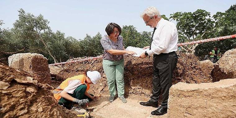 Gölyazı'nın Antik Dokusu gün yüzüne çıkıyor