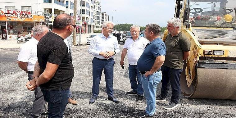 Nilüfer'de asfalt seferberliği devam ediyor