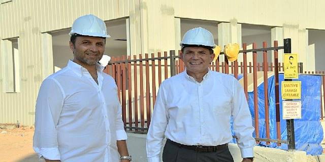 Başkan Abdullah Özyiğit, ikinci BETEM'in inşaatını inceledi