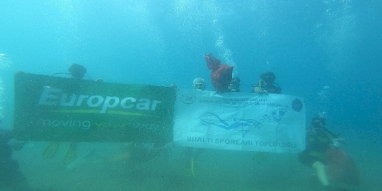 Akdeniz Ünivesitesi Su Altı Topluluğu'nun Gönüllü Çalışmalarına Europcar Türkiye'den Destek