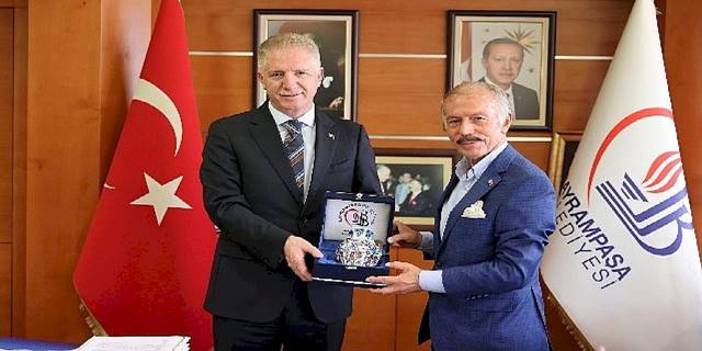 Vali Gül'den Başkan Aydıner'e ziyaret