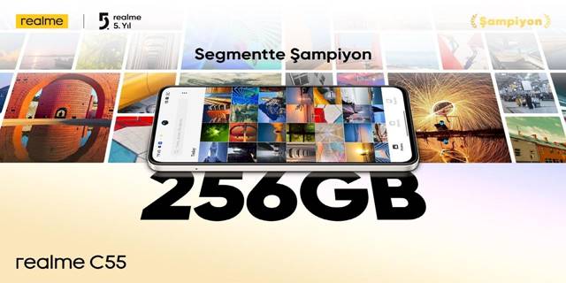 Tatilde Geniş Depolama Alanı Sunan Telefon: realme C55
