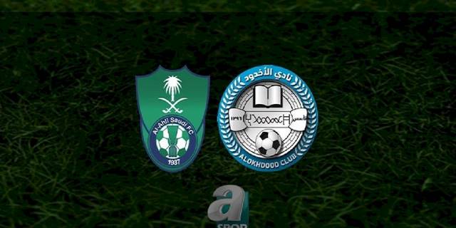 Al Ahli - Al Akhdoud maçı ne zaman, saat kaçta ve hangi kanalda? | Suudi Arabistan Pro Lig