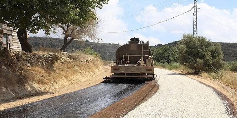 Belenobası-Gebece grup yolu asfaltında sona gelindi