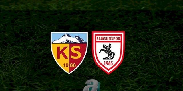 Kayserispor Samsunspor maçı | CANLI (Kayserispor-Samsunspor maçı canlı anlatım)