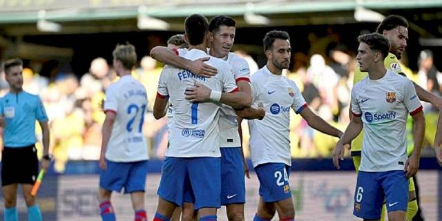 Villarreal 3-4 Barcelona (MAÇ SONUCU - ÖZET) 7 gollü maç Barça'nın!