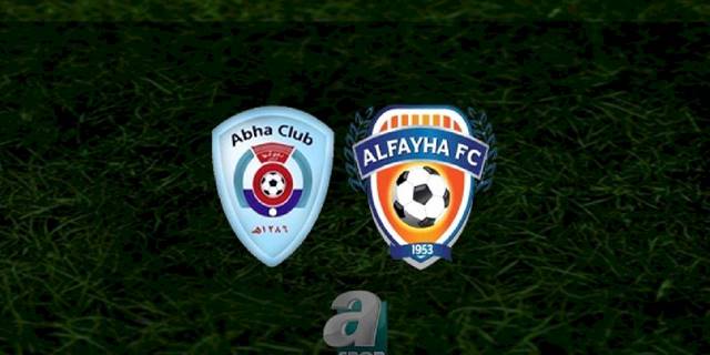 Abha - Al Fahya maçı ne zaman, saat kaçta ve hangi kanalda? | Suudi Arabistan Pro Lig