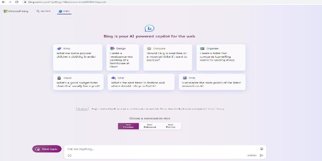 Bing Chat, Chrome Masaüstü Kullanıcıları İçin Kullanıma Sunuldu